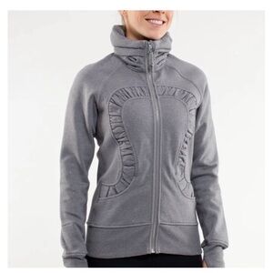 🍋 Lululemon Cuddle Up Jacket Heathered Blurred Grey